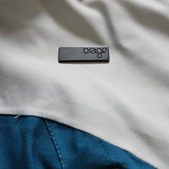 Orage snowboarding jacket size XS turquoise off white winter ski snow outdoor - Picture 8 of 10